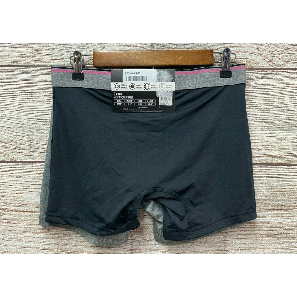 Hurley Boxer Briefs Mens Small (28-30) Wayfarer Graphic Boxer Brief 2-Pack New